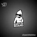 Baby on Board Sticker - Carlos
